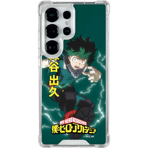 My Hero Academia Deku Season 4 Galaxy S25 Ultra Clear Case